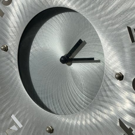 Metallic Wall Clock