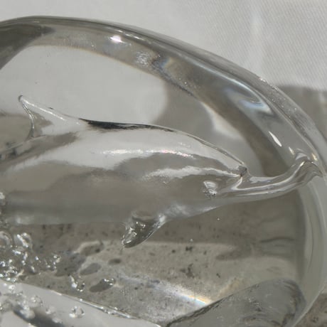 Crystal Dolphin Ornament