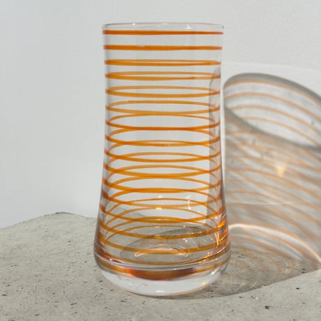 Orange Stripe Glass