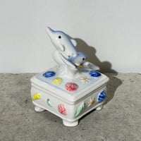 Dolphin Ceramic Box
