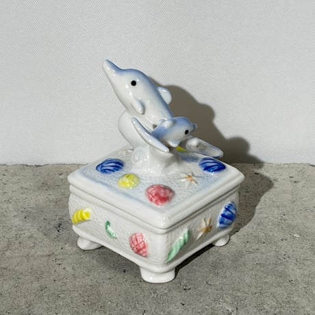 Dolphin Ceramic Box
