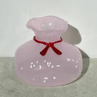 Pink Pouch Vase