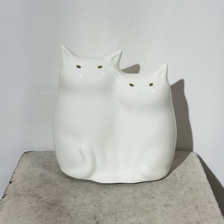 Twin Cat Lamp