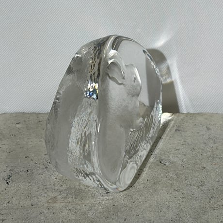 Rabbit Glass Weight