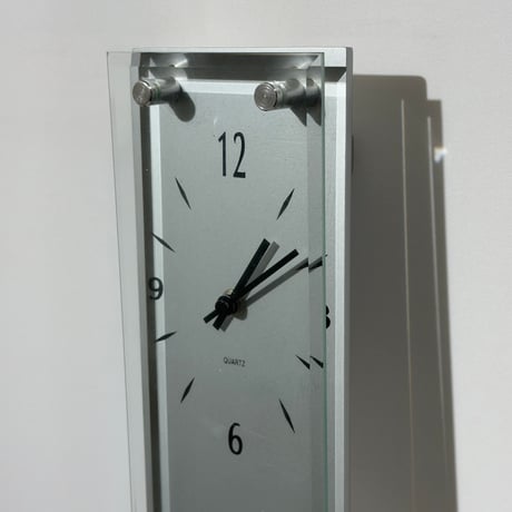 Glass Pendulum Wall Clock