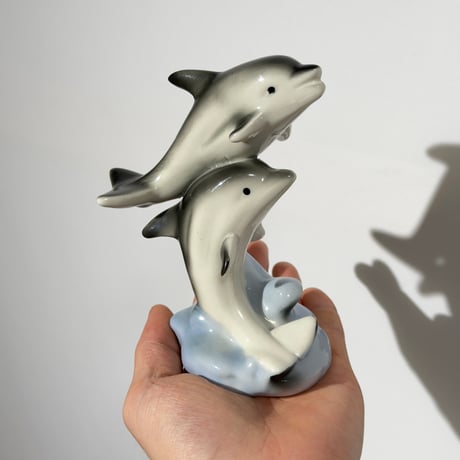 Porcelain Dolphin Objet