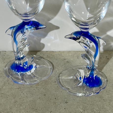 Dolphin Crystal Glass
