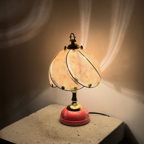 Pink Marble Lamp