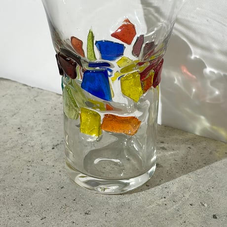Mosaic Glass Vase