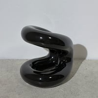 Black Ceramic Object