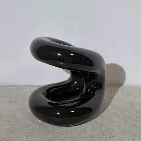 Black Ceramic Object