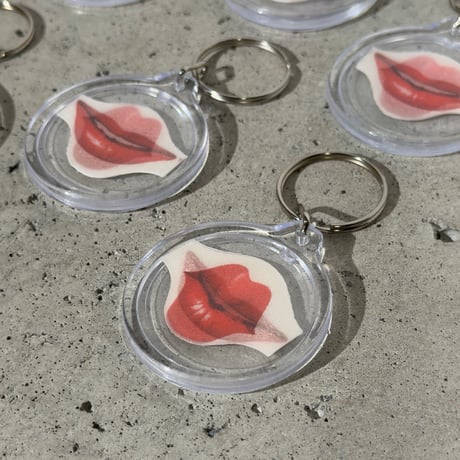 Lips Lenticular Keychain