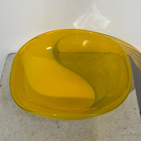 Yellow Marble Plate