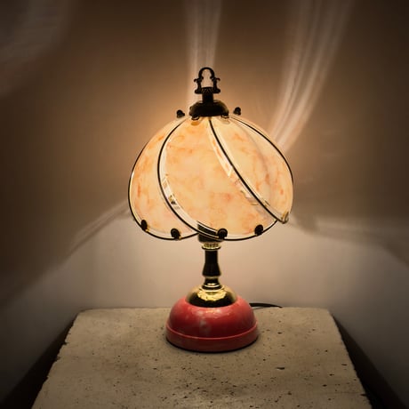 Pink Marble Lamp