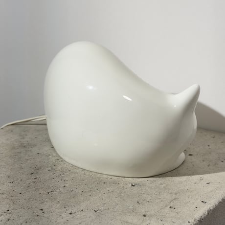 Ceramic Cat Lamp