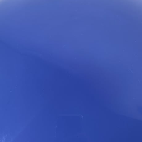 Blue Oval Glass Lamp