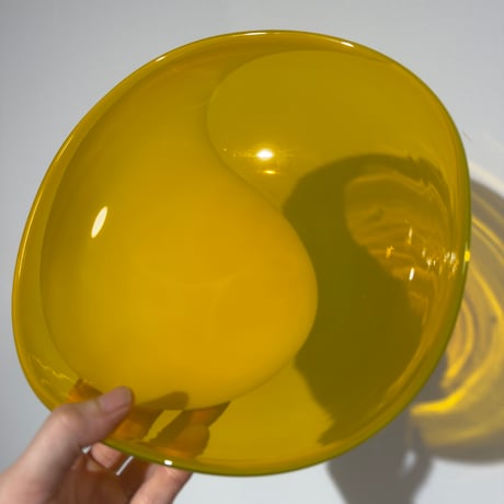 Yellow Marble Plate