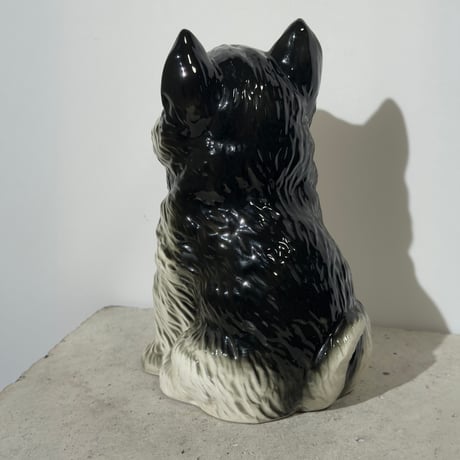 Ceramic Husky Figurine