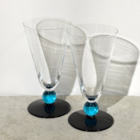 Blue Ball Glass