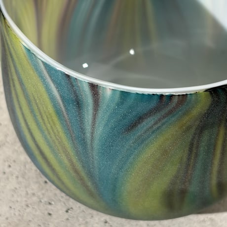 Green Marble Bowl