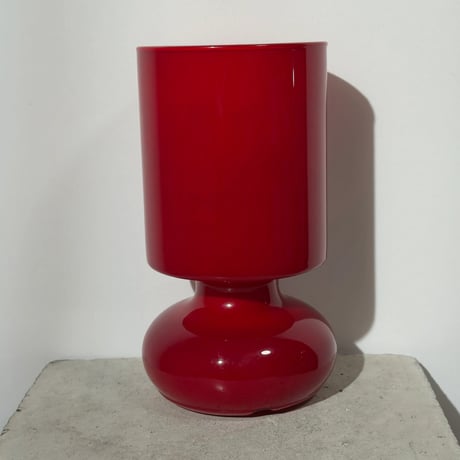 Red Glass Lamp
