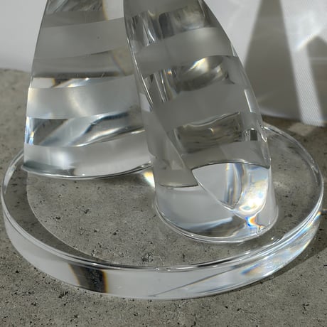 Glass Sailboat Object