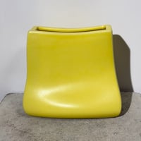 Yellow Ceramic Vase