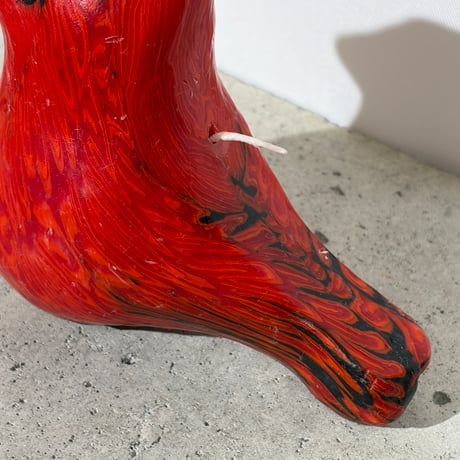Vintage Bird Candle