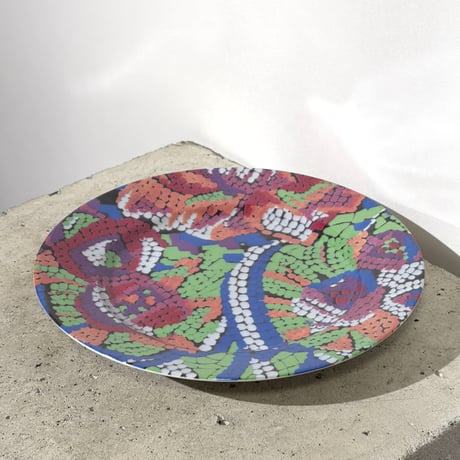 Colorful Mosaic Plate