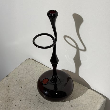 Twist Black Vase