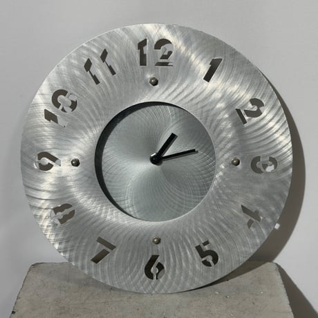 Metallic Wall Clock