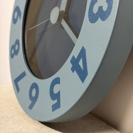 Modern Blue Clock