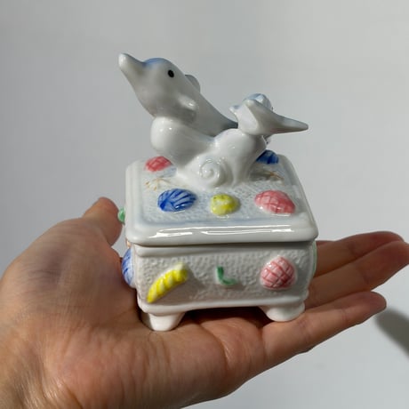 Dolphin Ceramic Box
