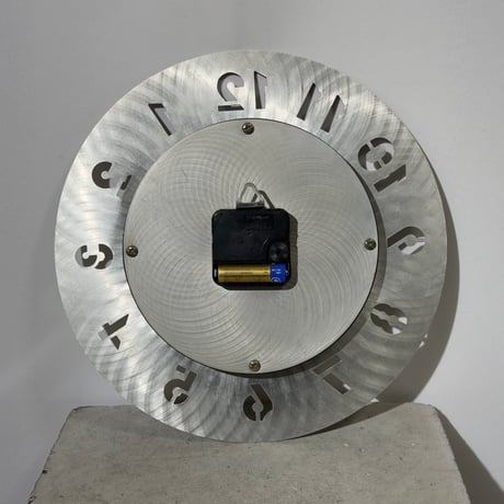Metallic Wall Clock