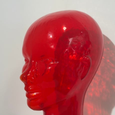 Red Mannequin Head