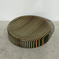 Striped Wooden Tray