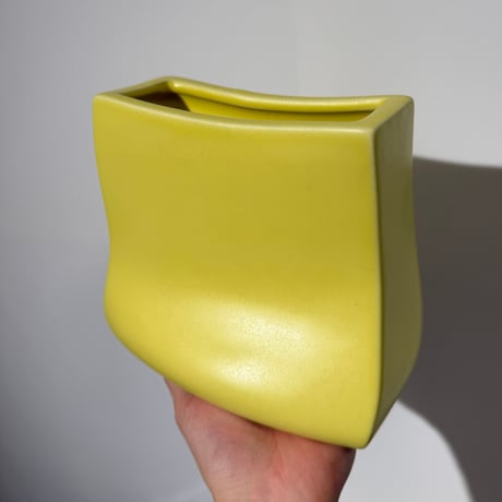 Yellow Ceramic Vase