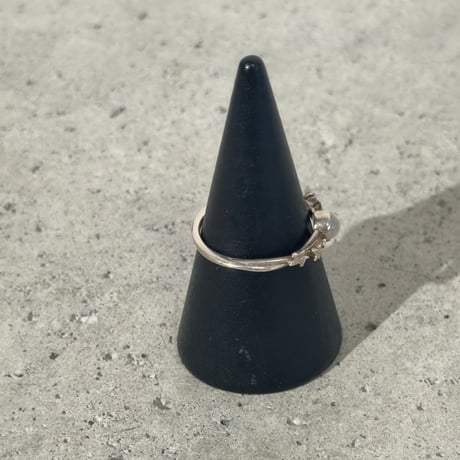 Moonstone Star Ring