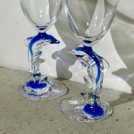 Dolphin Crystal Glass