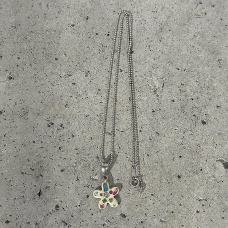 Flower Stone Necklace