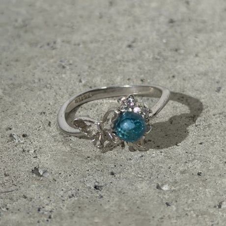 Blue Butterfly Ring