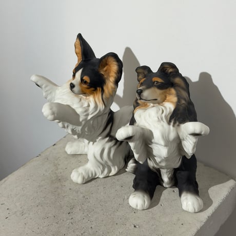 Vintage Dog Bookends