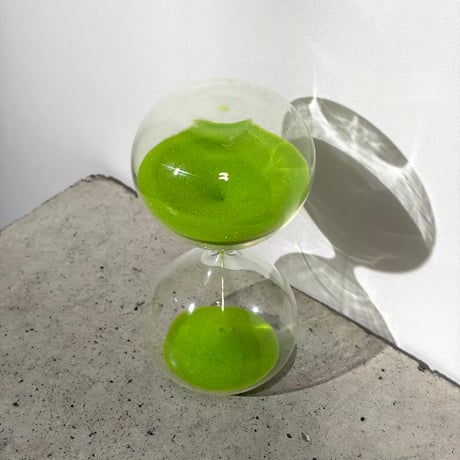 Lime Green Hourglass