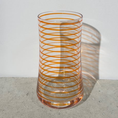 Orange Stripe Glass