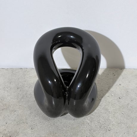 Black Ceramic Object