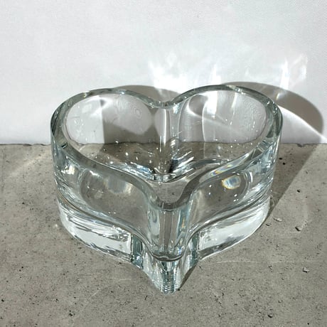 Glass Heart Bowl