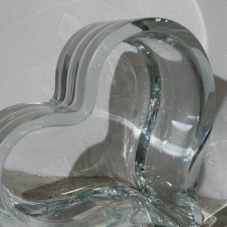 Glass Heart Bowl