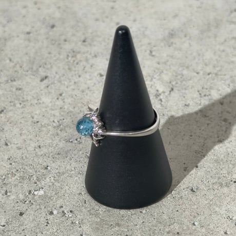 Blue Butterfly Ring