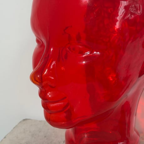 Red Mannequin Head