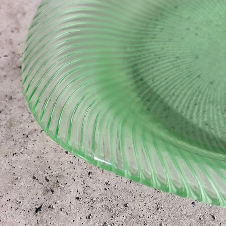 Clear Green Tray